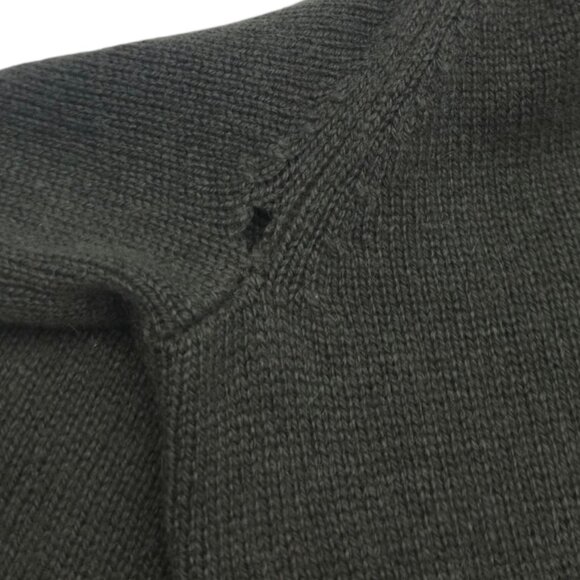 Marshall Fields Sweater Men LT Green Cashmere Preppy Grandpa Core Minimalist - Picture 4 of 10